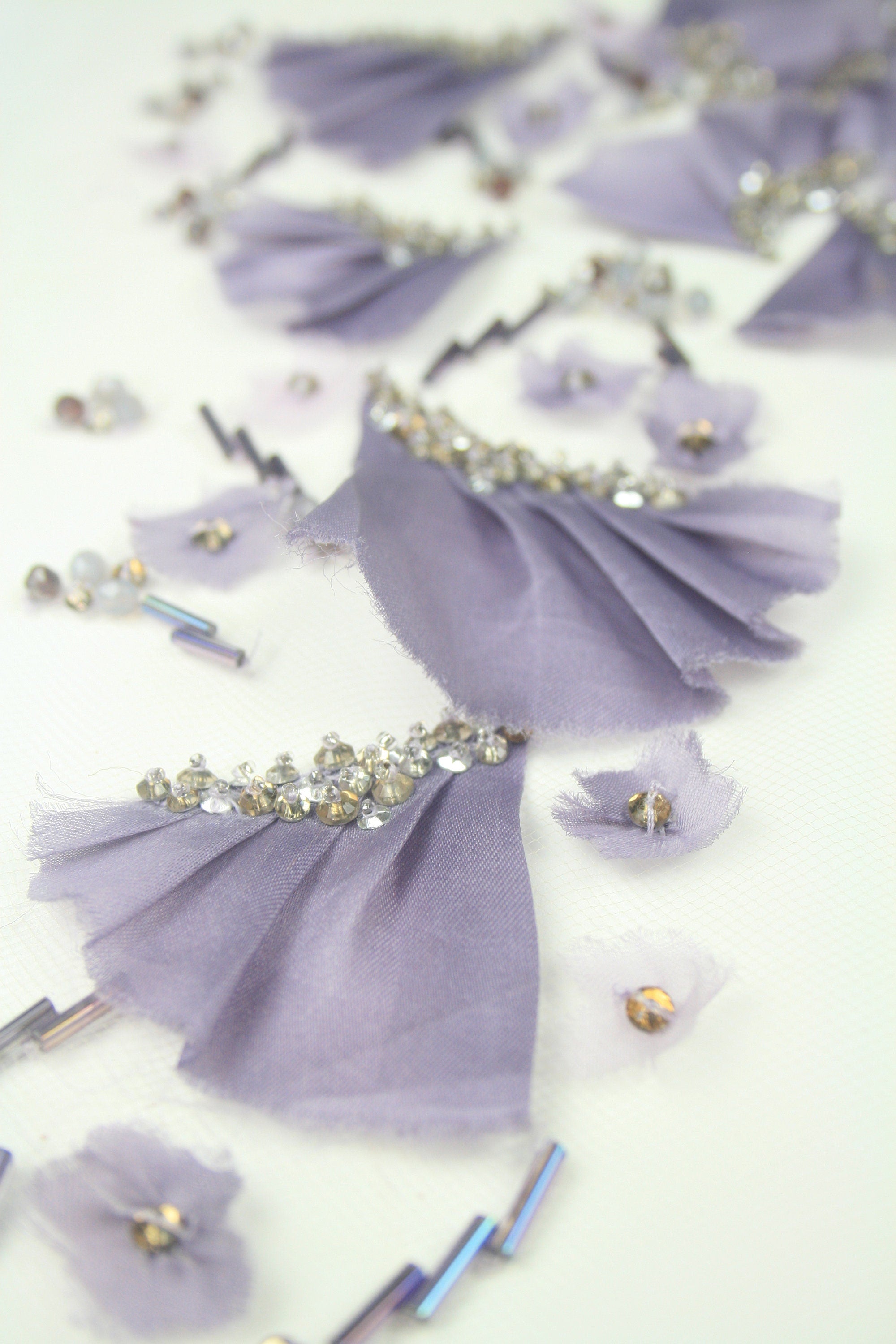 C103 - Flower Appliques In The Color of Your Choice