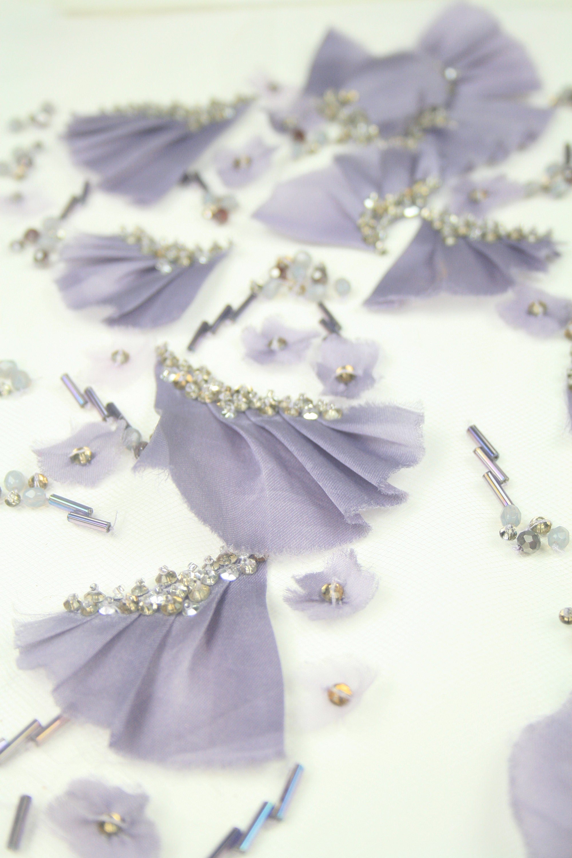 C103 - Flower Appliques In The Color of Your Choice