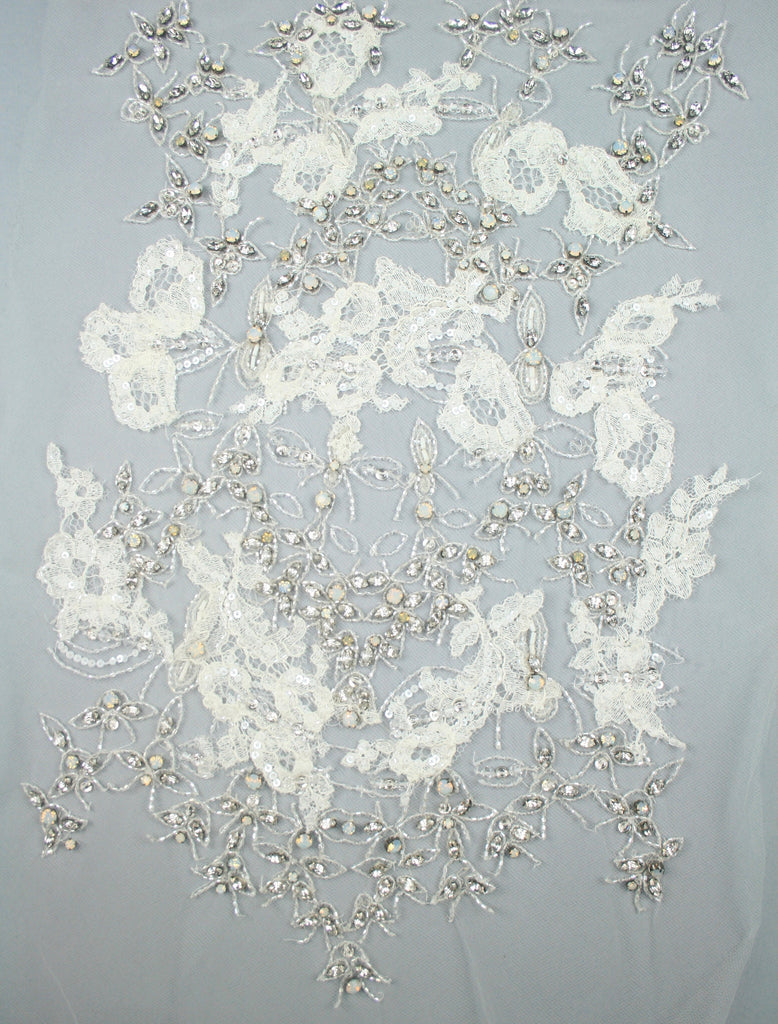 3D Lace Wedding Bodice