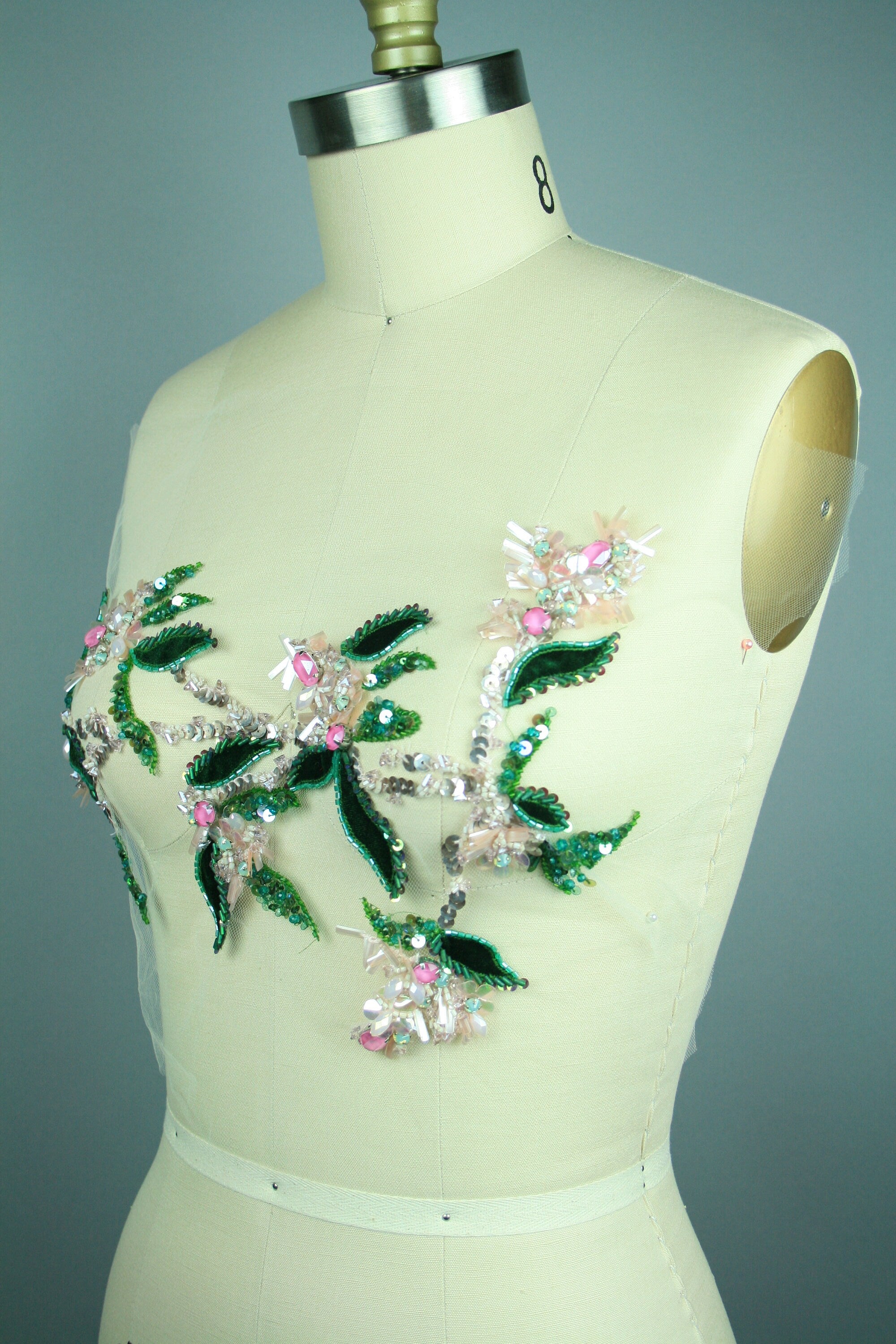 3D Floral Wedding / Special Occasion Applique