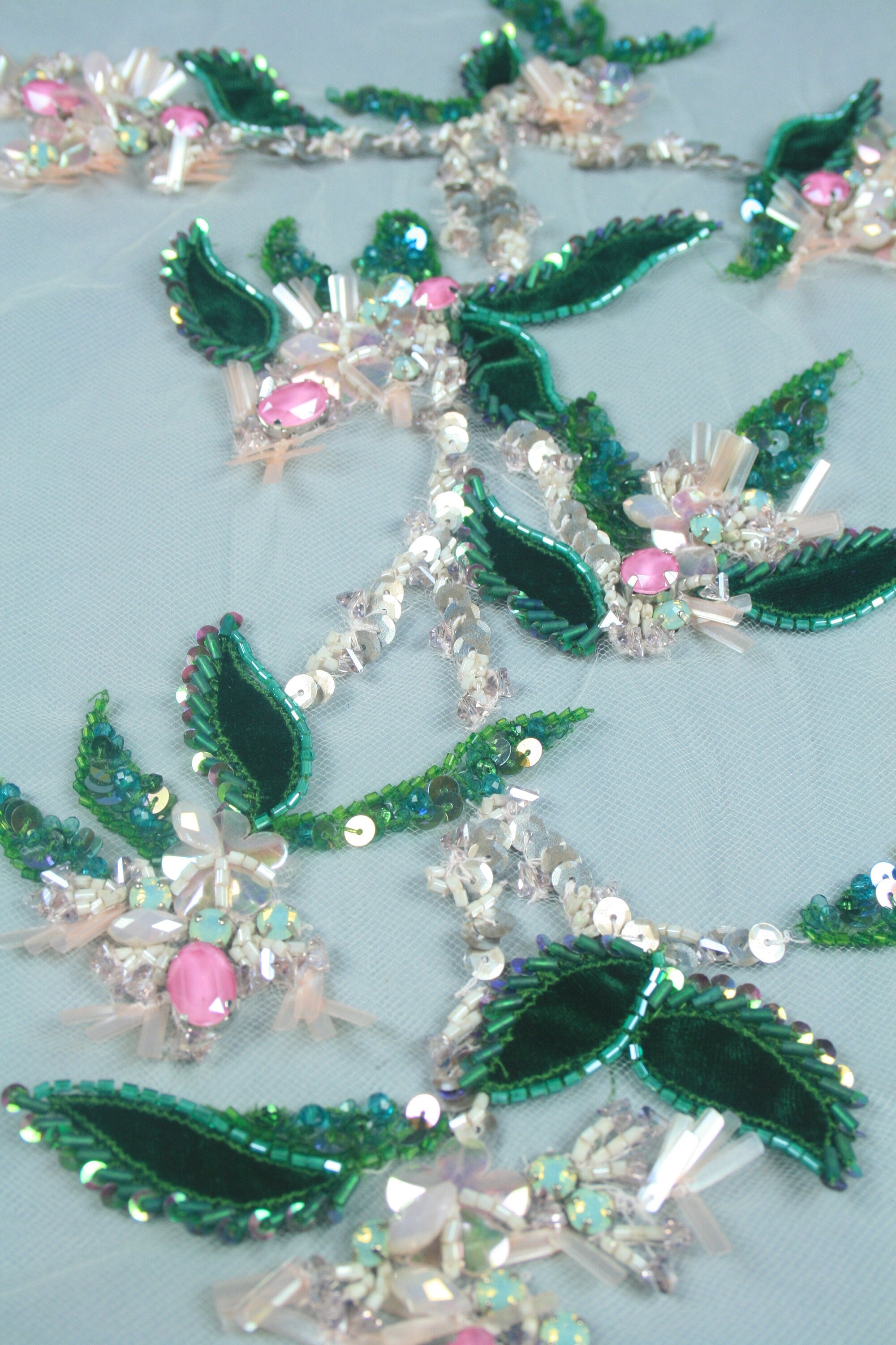 3D Floral Wedding / Special Occasion Applique