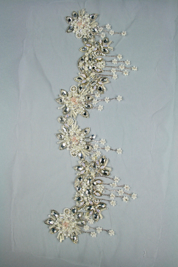 3D Embellished Multi Use Bridal Collar - Moda Artisans