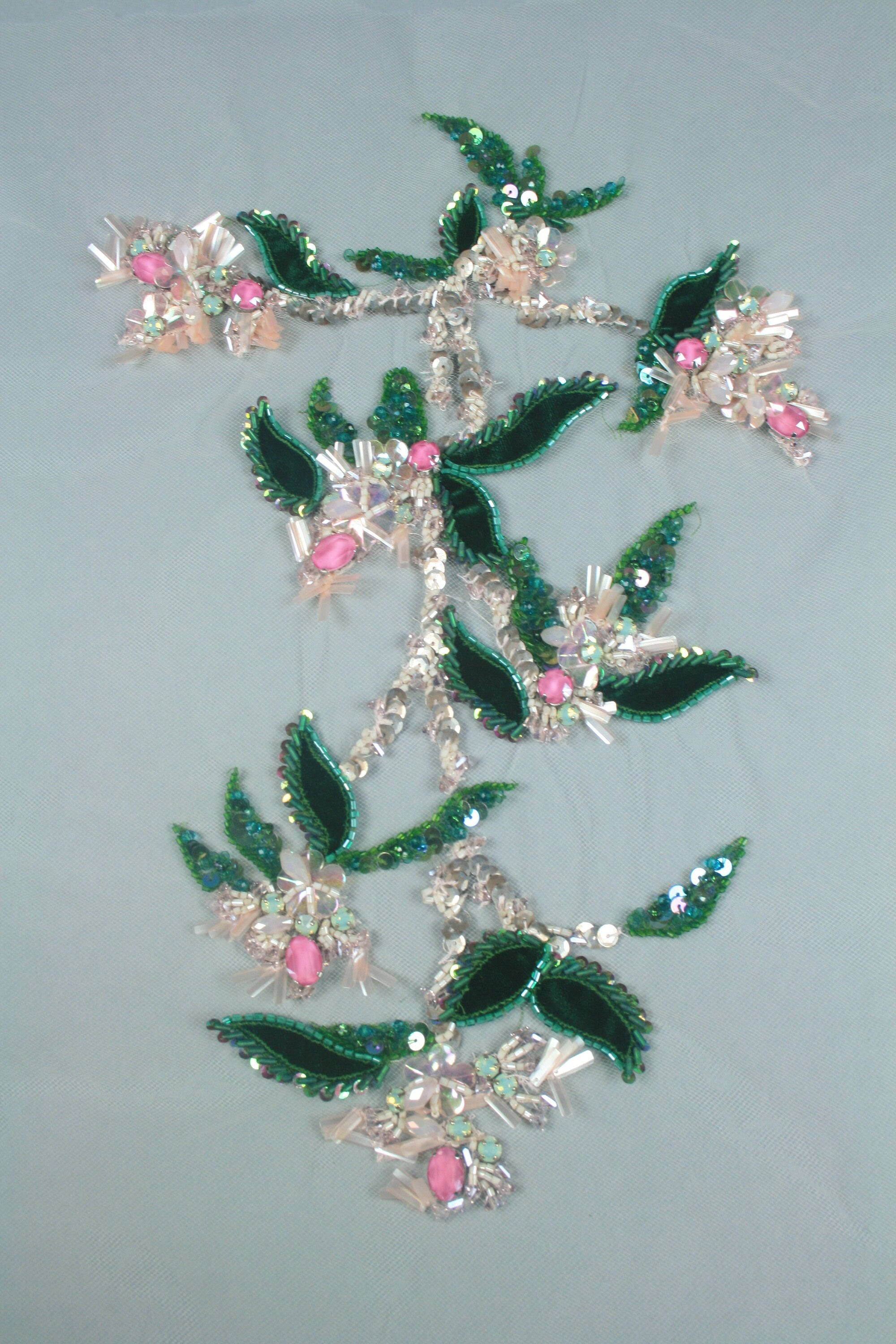 3D Floral Wedding / Special Occasion Applique