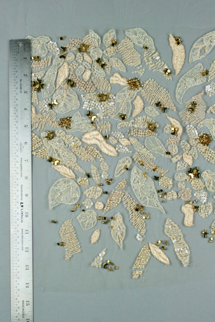 3D Floral Wedding Lace Applique