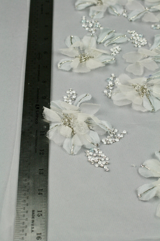 3D Wedding Dress Applique