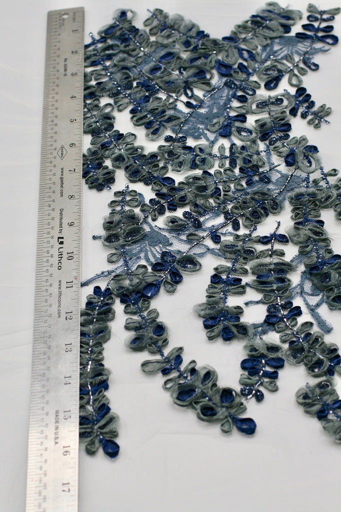 B103 - Ivy Inspired Floral Applique