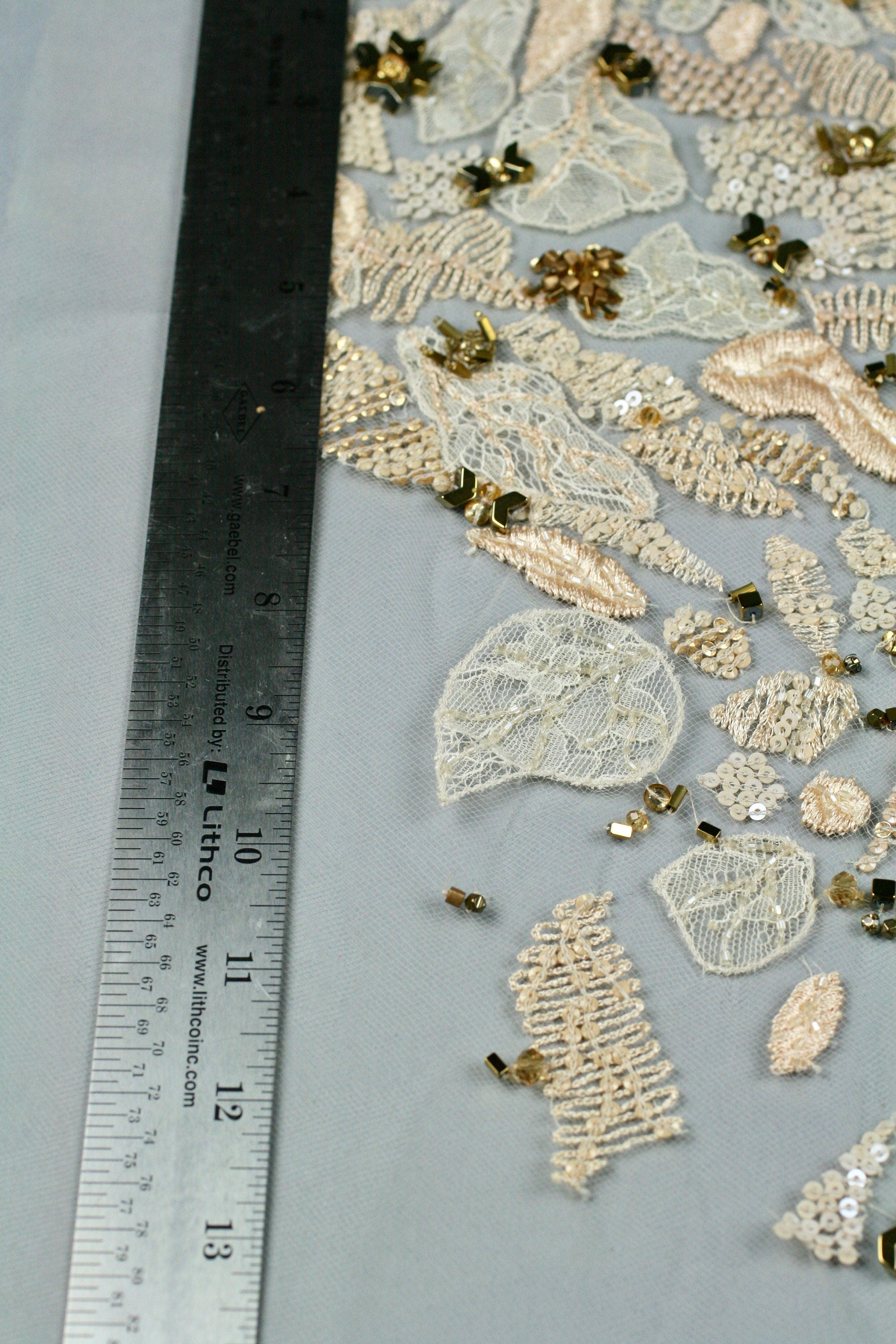 3D Floral Wedding Lace Applique