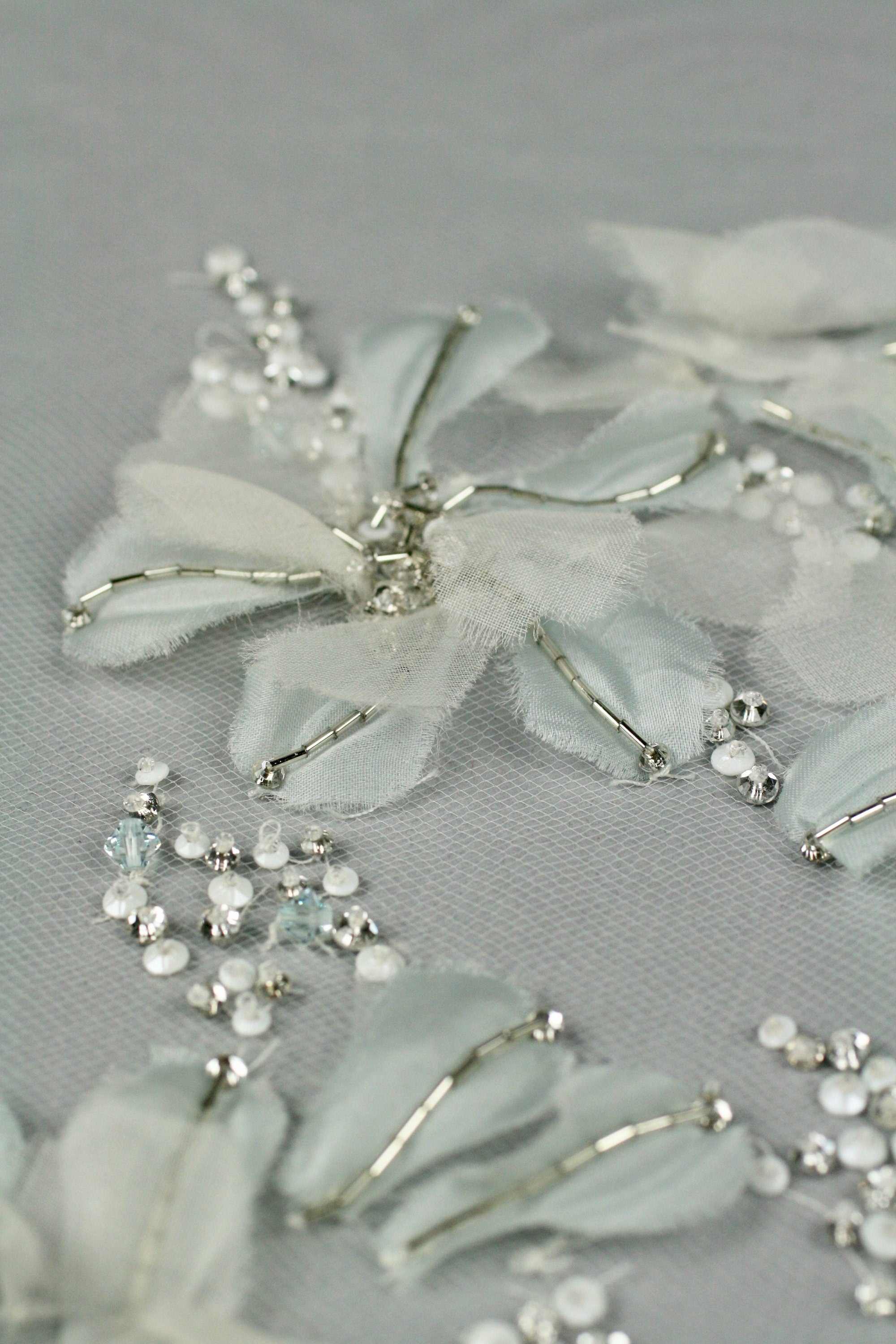 3D Wedding Dress Applique