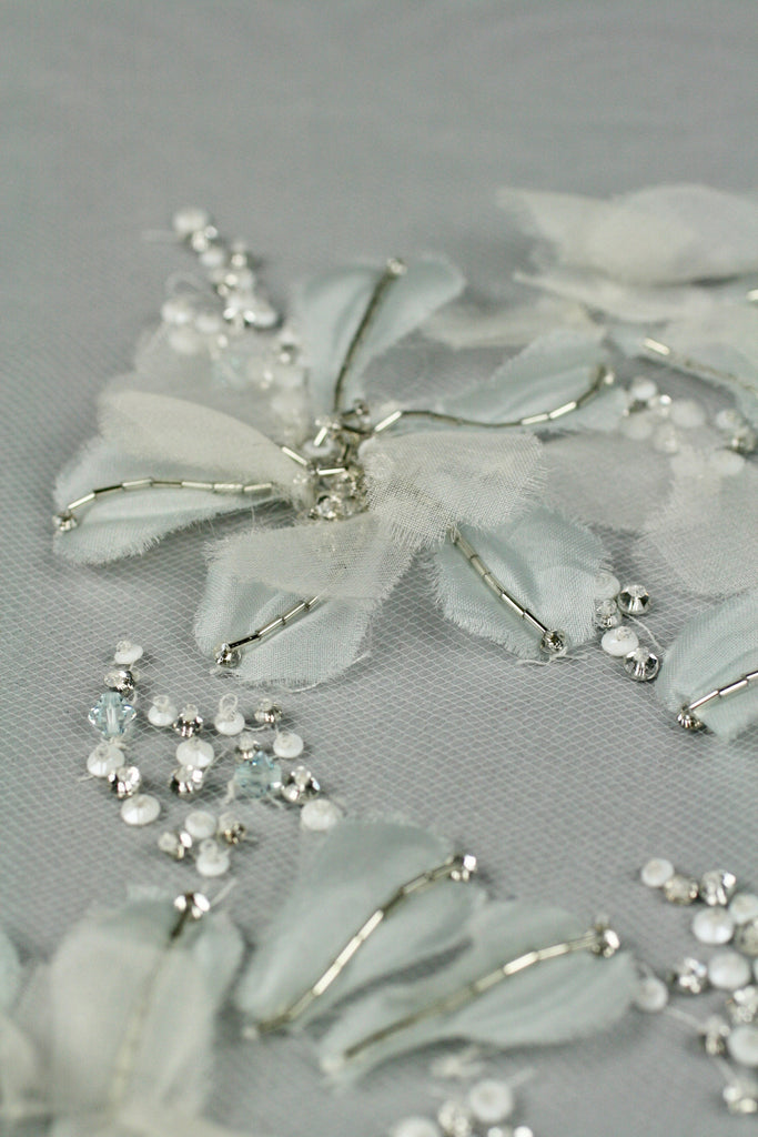 3D Wedding Dress Applique