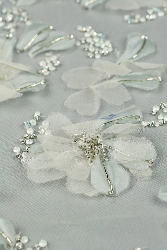3D Wedding Dress Applique