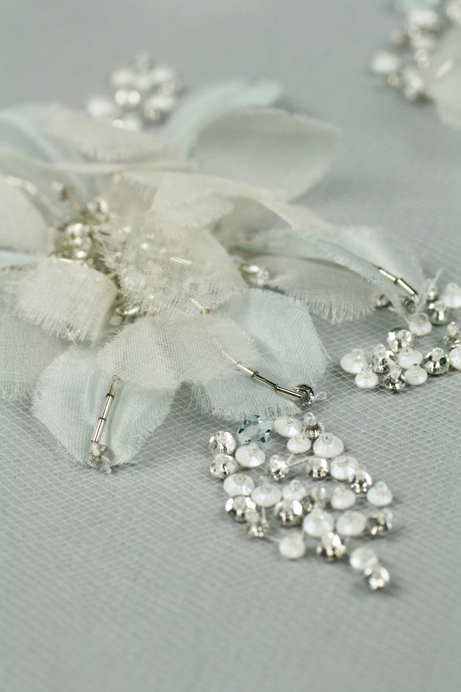 3D Wedding Dress Applique