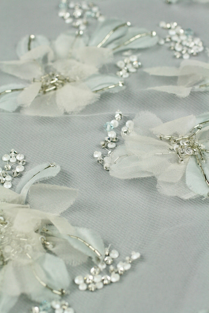 3D Wedding Dress Applique