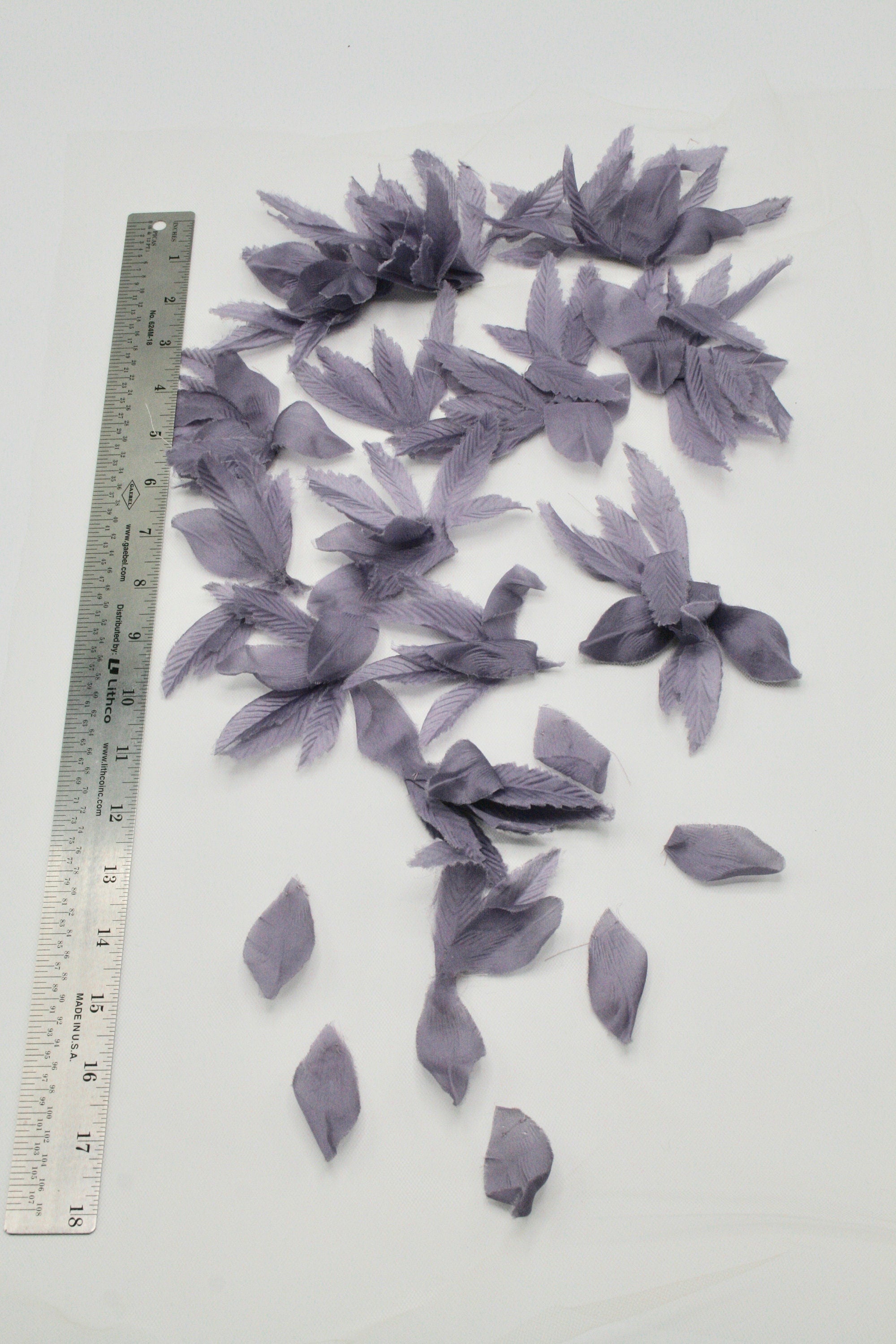 3D Satin Organza Floral Customizable Applique