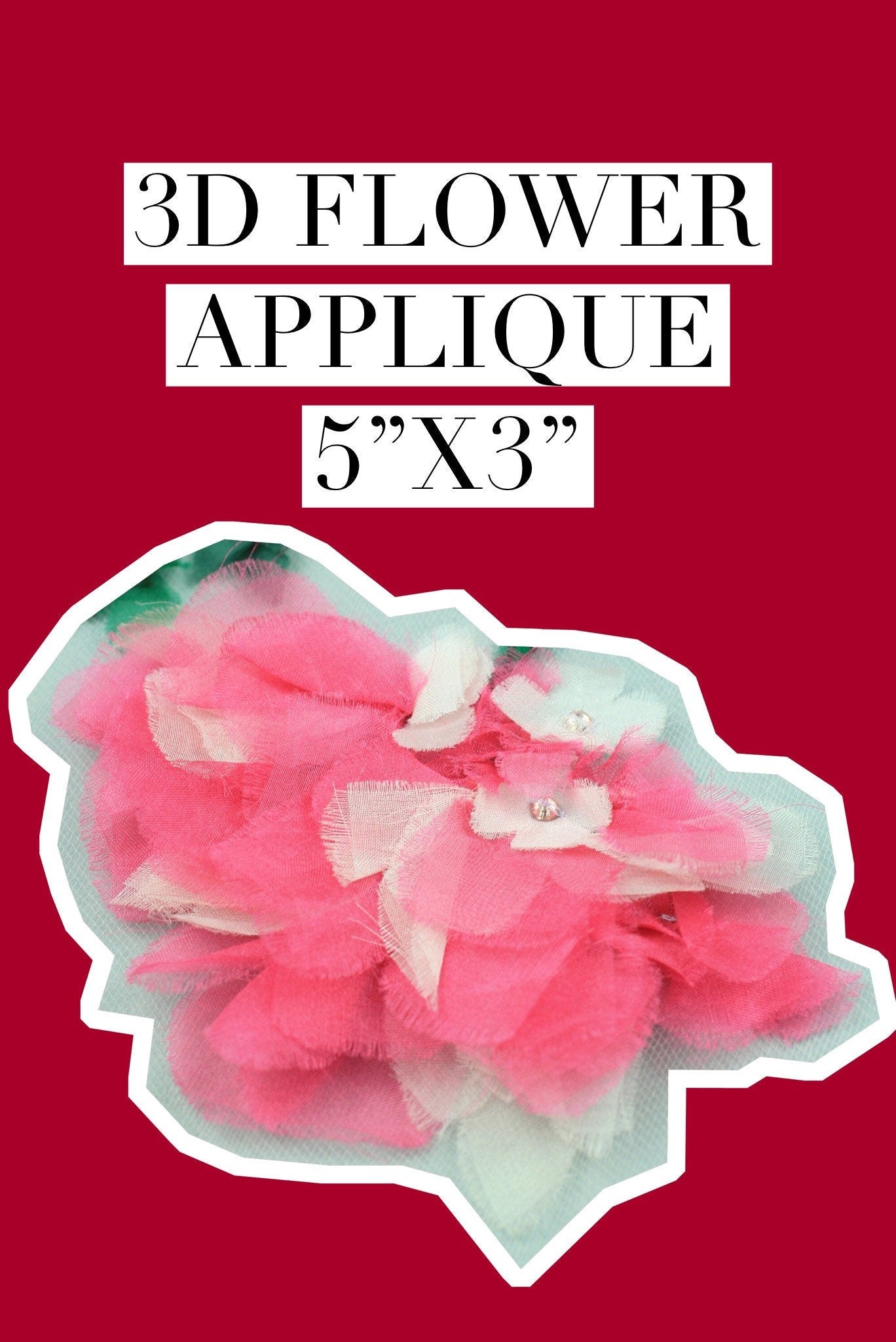 C113 - Customizable Flower Appliques