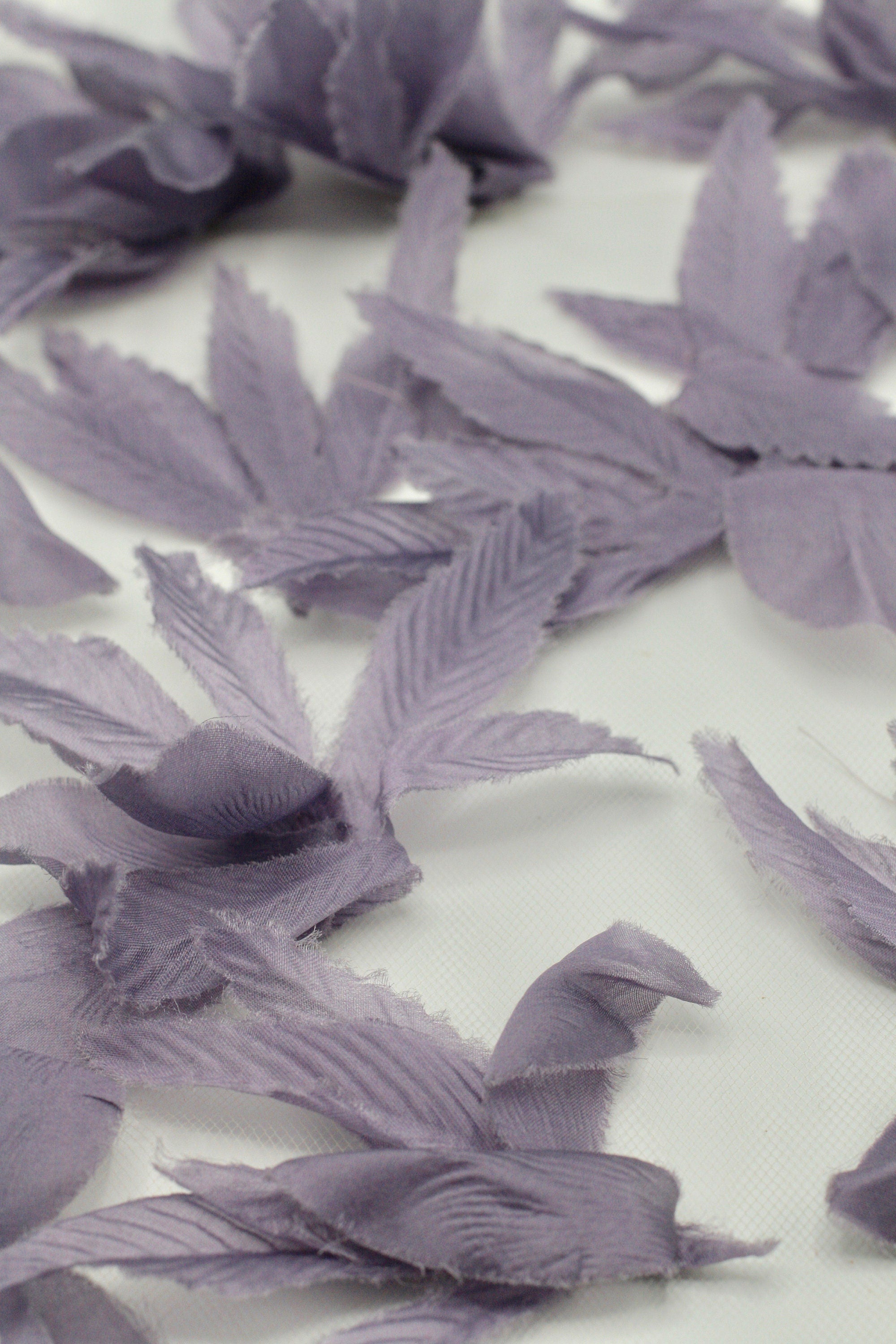 3D Satin Organza Floral Customizable Applique