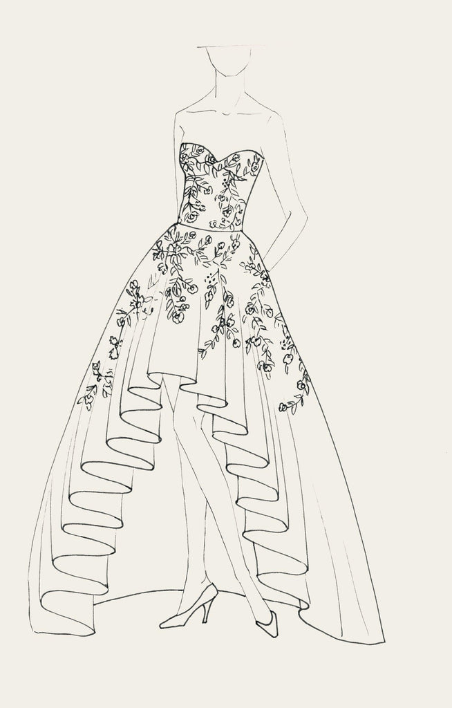 A130 - Gold Champagne Beaded Applique - Moda Artisans