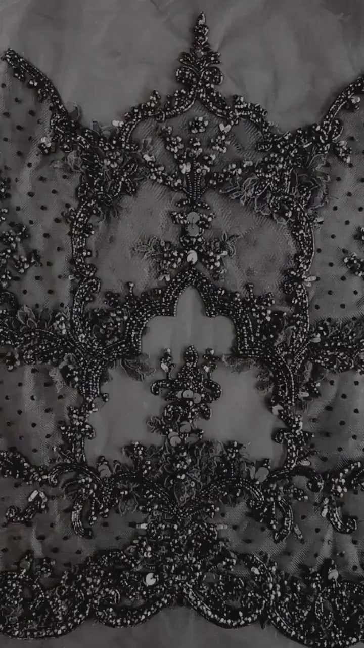 Black dress, Bolero, Beaded Sleeves, Cape or Evening Dress