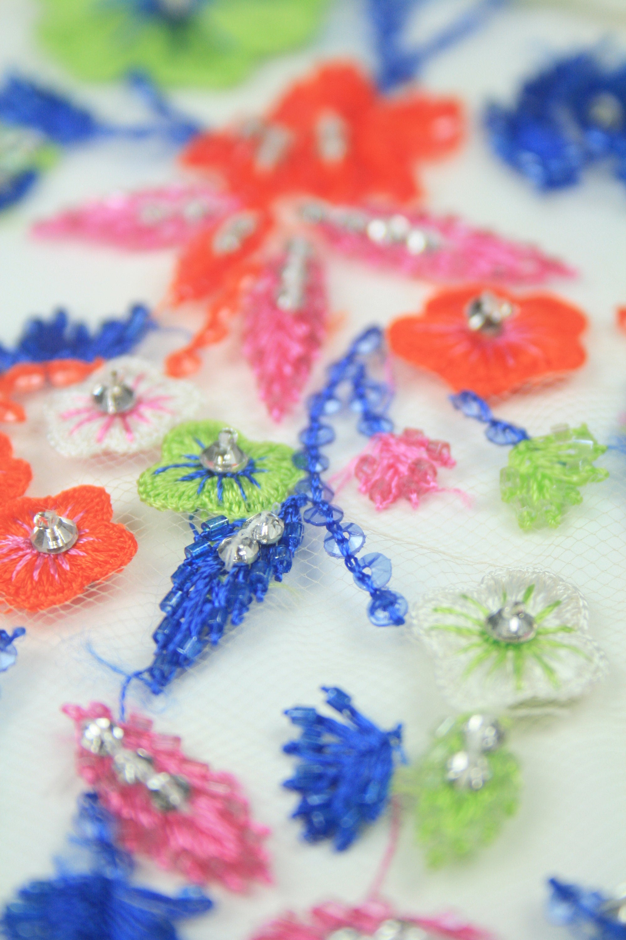 spring flower applique for dress, bridesmaid dress applique design for prom dresses, 3D flower applique, floral applique for competition